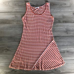 Calvin Klein Orange Stripe Dress